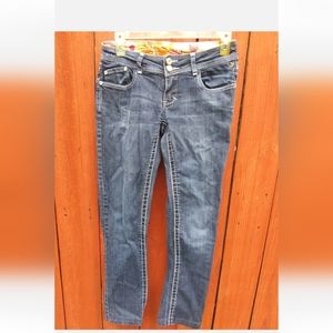 Miss Women's Slim Skinny Jeans Size 4 Dark Wash Blue Jeans G4